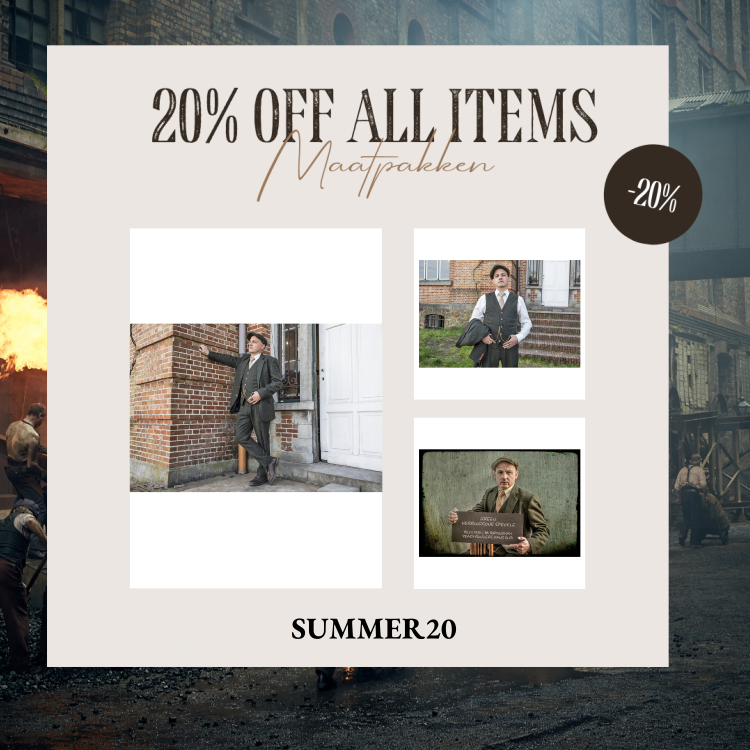 Maatpak Voor Heren | 3-delig Pak | Groen Gespikkeld Tweed | Thomas Shelby | Peaky Blinders | Peaky Blinders