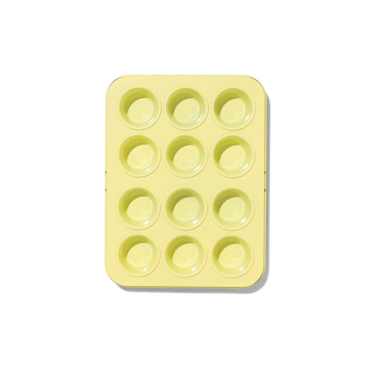 HEMA HEMA Mini Muffinbakvorm PFAS-vrij (geel)