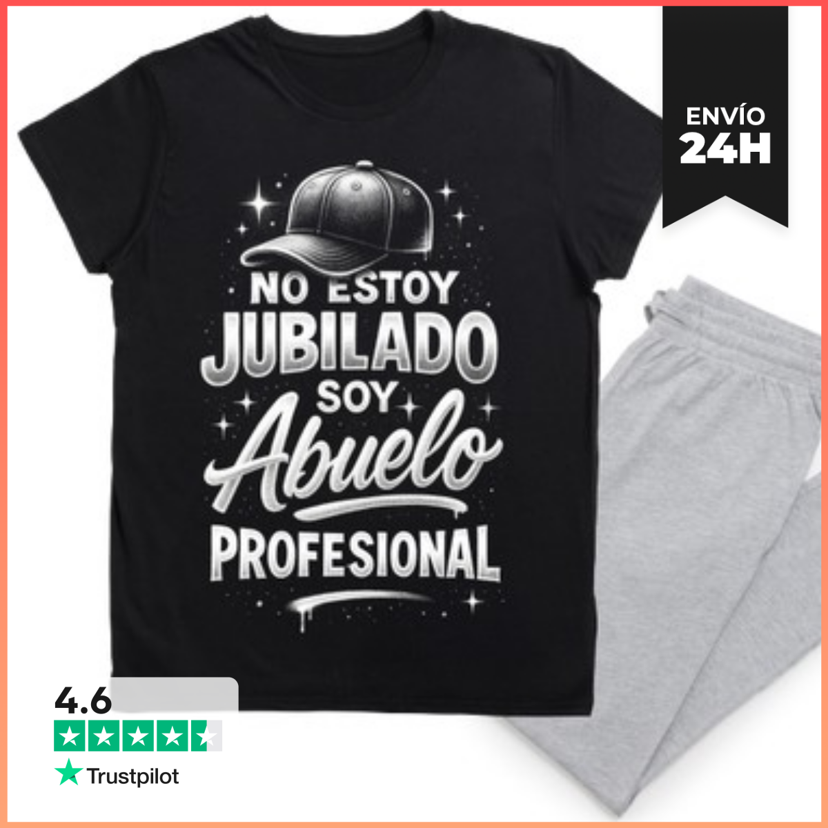 Pijama No Estoy Jubilado Soy Abuelo Profesiona laTostadora