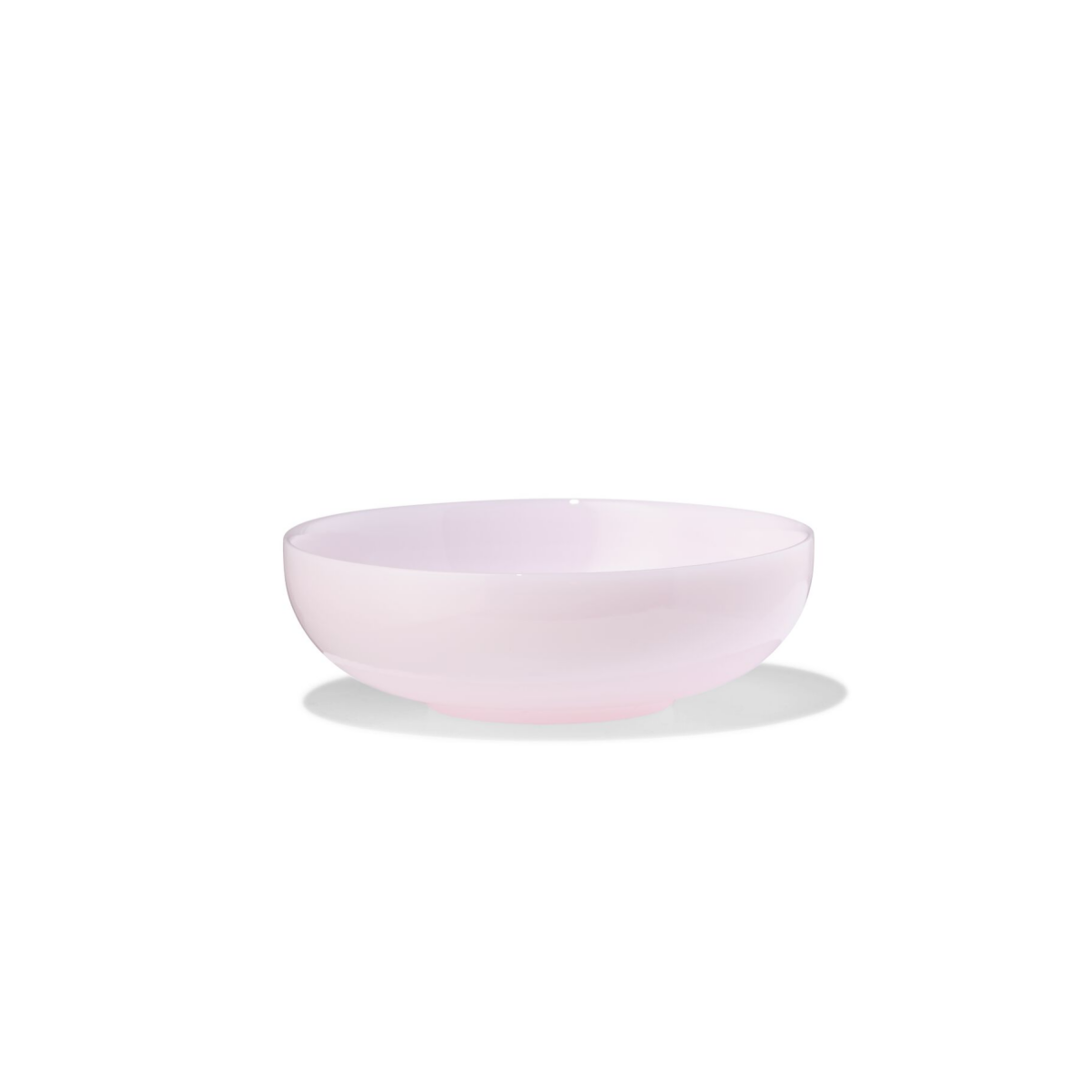 HEMA HEMA Schaaltje ⌀14.5cm Glas Marmereffect Roze (roze)
