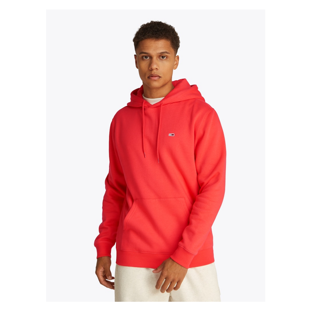 Tommy Jeans - Herren Sweatshirt - Orange - Größe: M - bei Tara-M