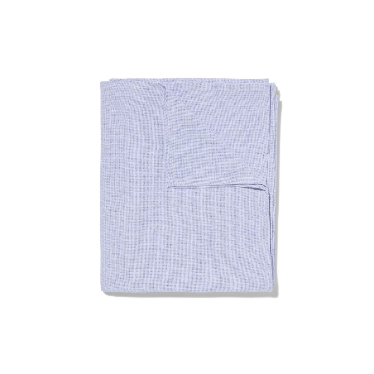 HEMA Tafelkleed blauw chambray katoen 140x240 (blauw)