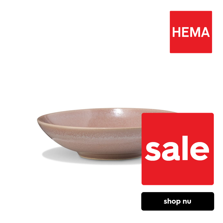 HEMA Kom Ø15cm Puur aardewerk taupe (taupe)