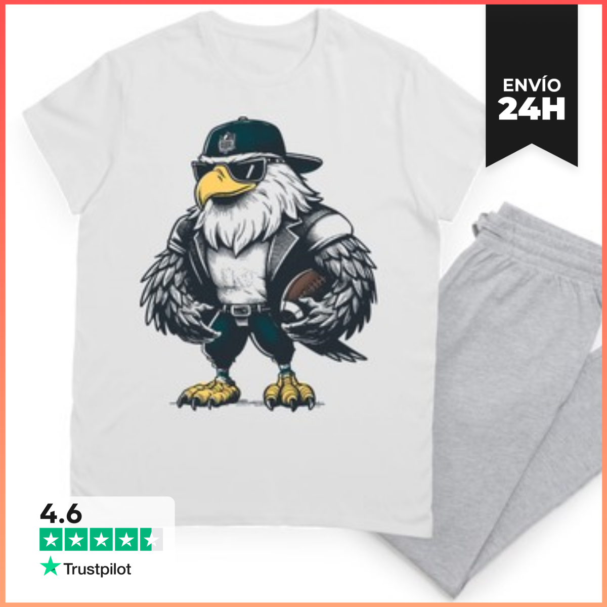 Pijama ÁGUILA FÚTBOL AMERICANO FOOTBALL laTostadora