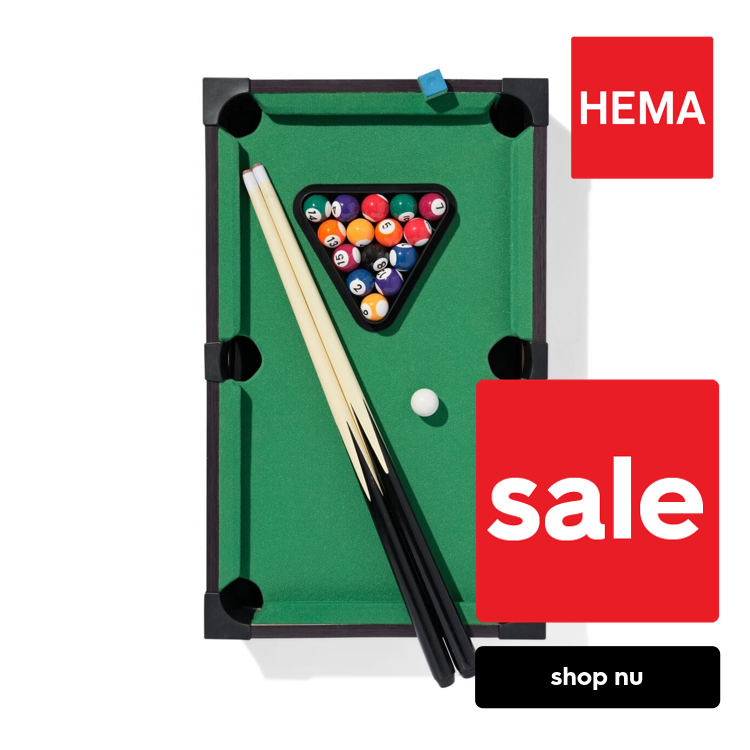 HEMA Pool game set