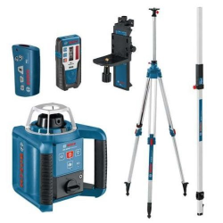 Bosch Professional rotatielaser GRL 300 HVG (groene straal, laserontvanger LR 1 G, werkbereik: tot max. 300 m (diameter), in transportkoffer