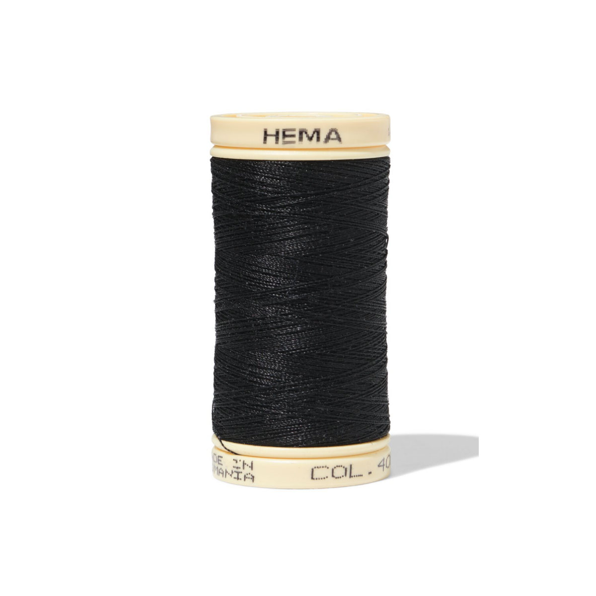 HEMA Naaigaren katoen 500m zwart (zwart)