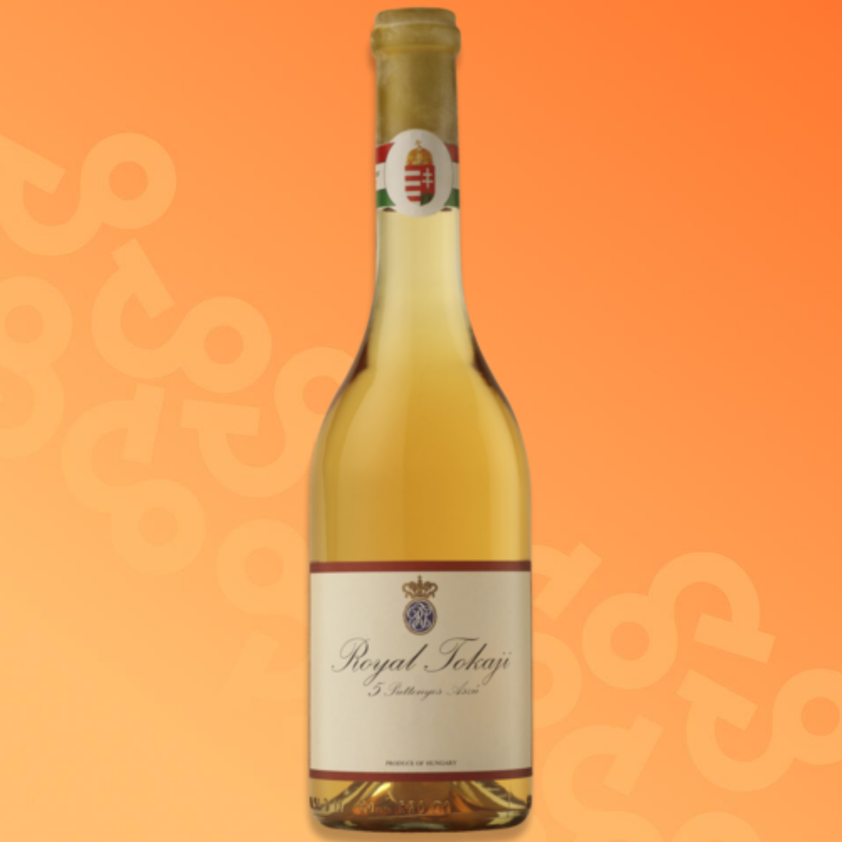 Bottle of Royal Tokaji 5 Puttonyos Aszú 50 cl
