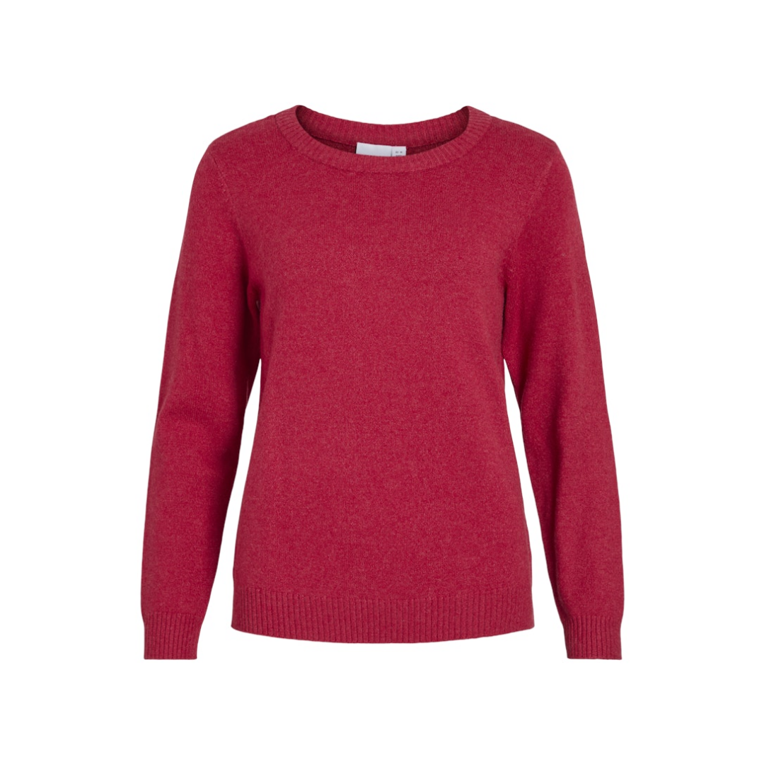 Vila - Damen Pullover - jester red - Größe: XXL - bei Tara-M