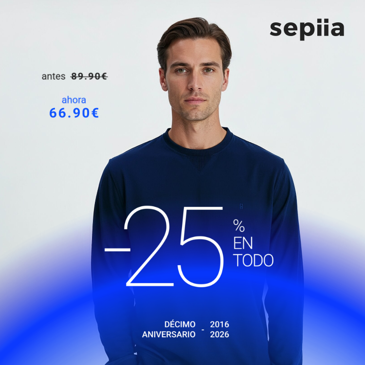 Sudadera Pique Azul Marino
