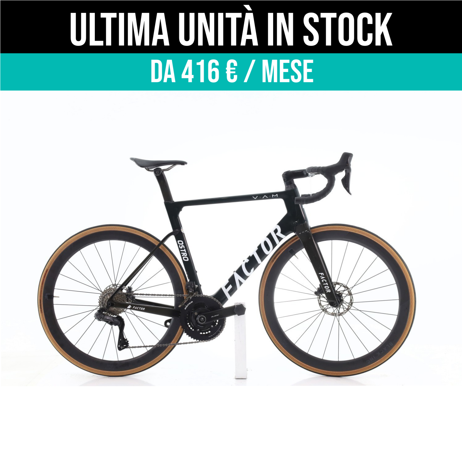 Factor Ostro VAM Di2 12V taglia 56 Semi-nuova