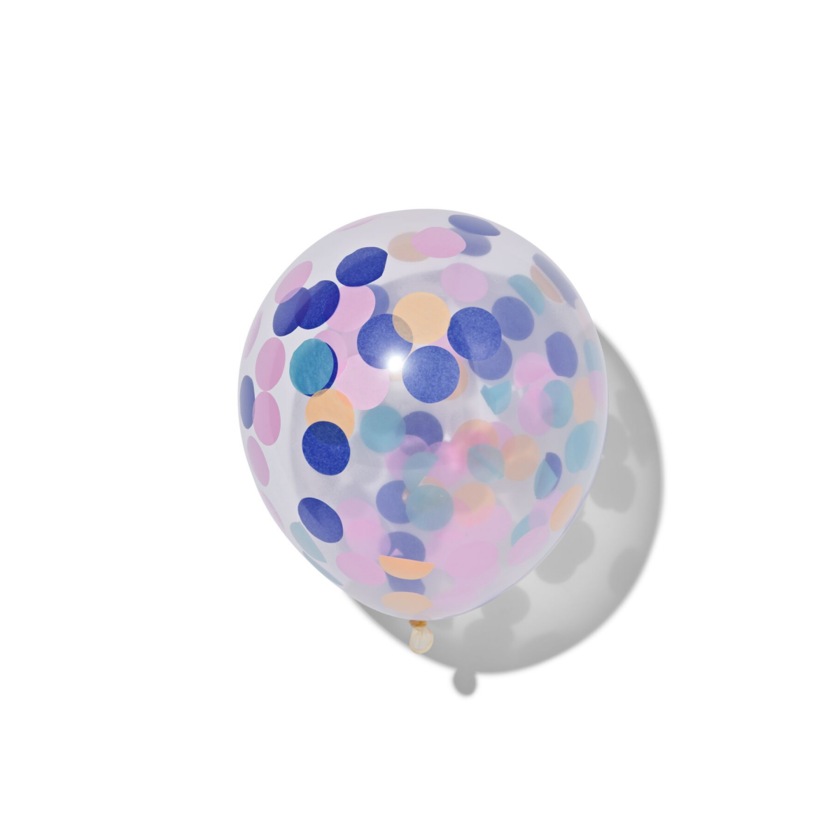 Confetti Ballonnen - 6 Stuks (multicolor)