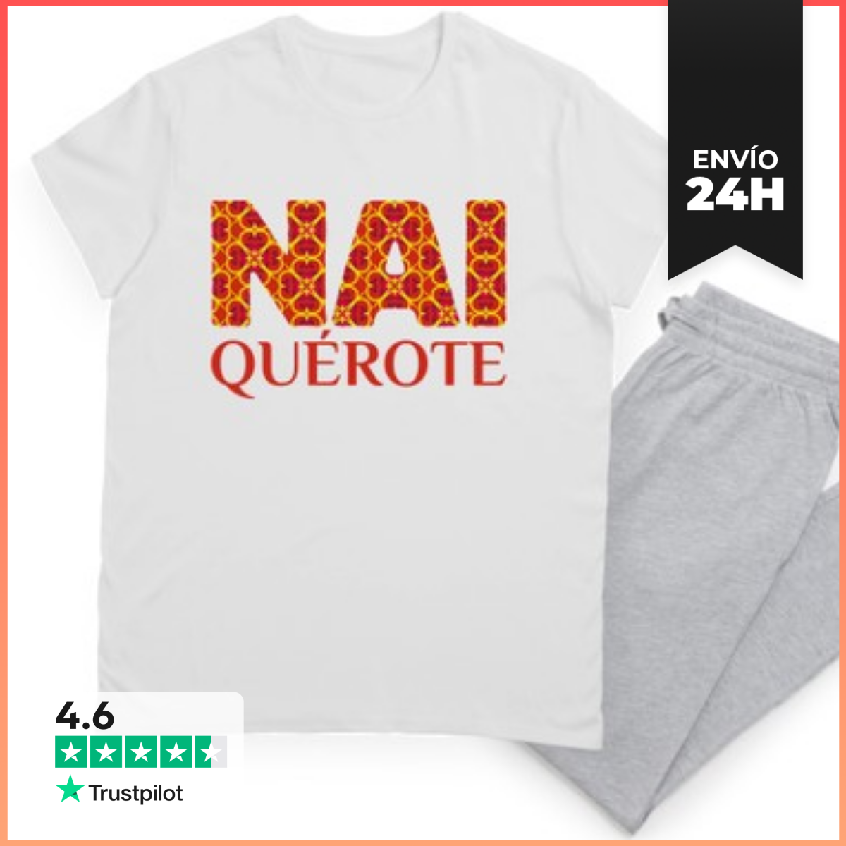 Pijama Nai Quérote Rojo LaTostadora