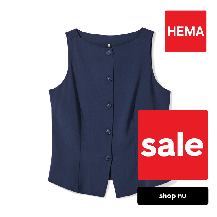 HEMA Damesgilet donkerblauw (donkerblauw)