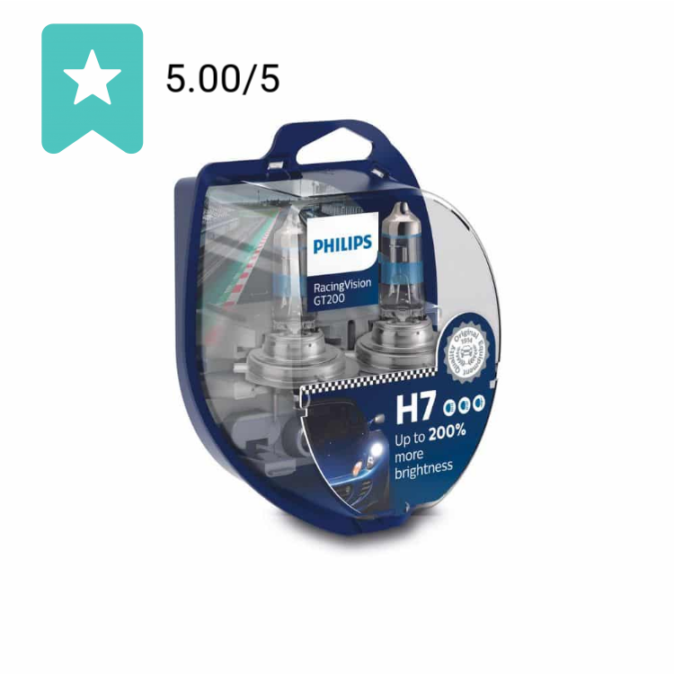 Philips RacingVision GT200 H7 - 12972rgts2 - 2 stuks | Dutch Performance Products