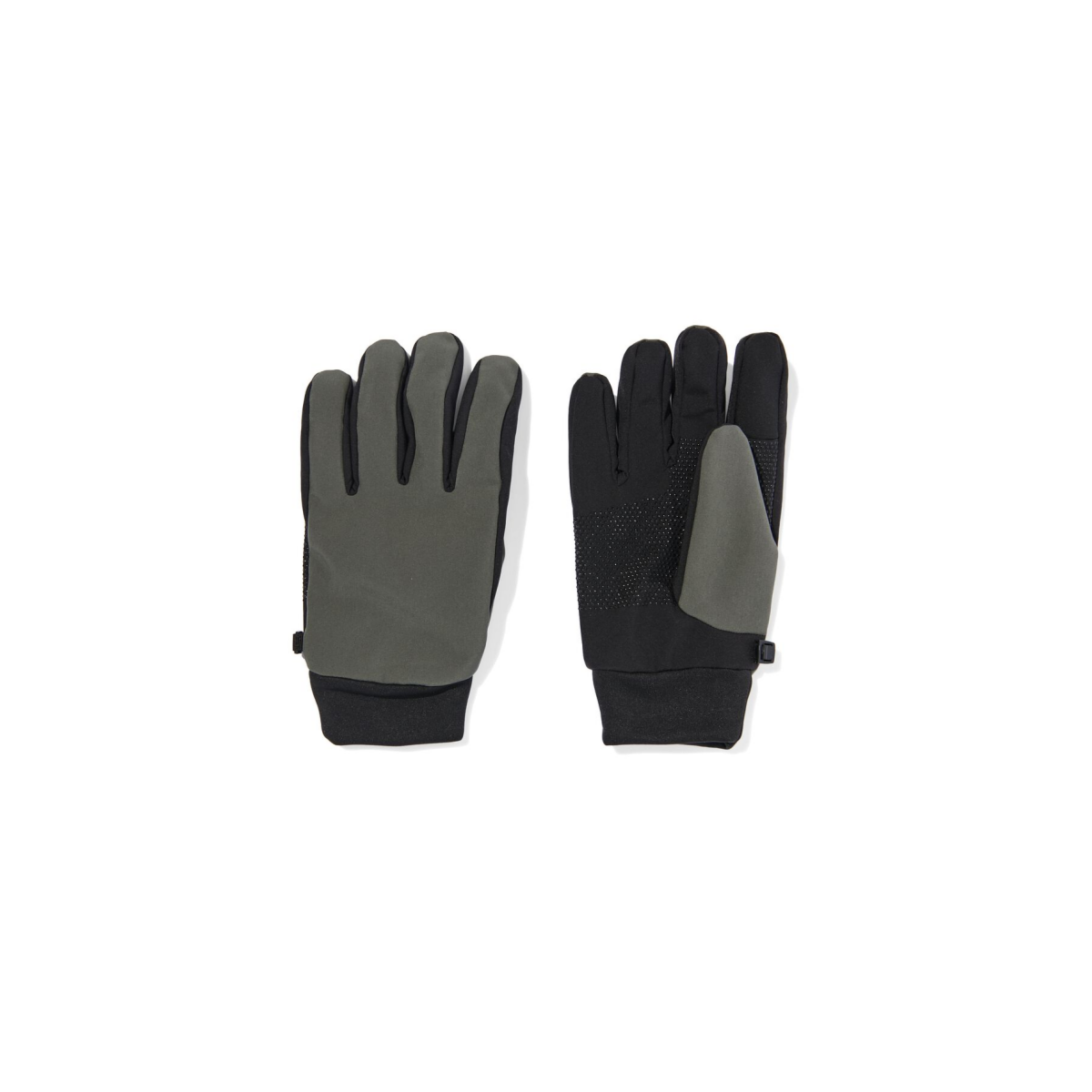 HEMA HEMA Herenhandschoenen Met Touchscreen Donkergroen (donkergroen)