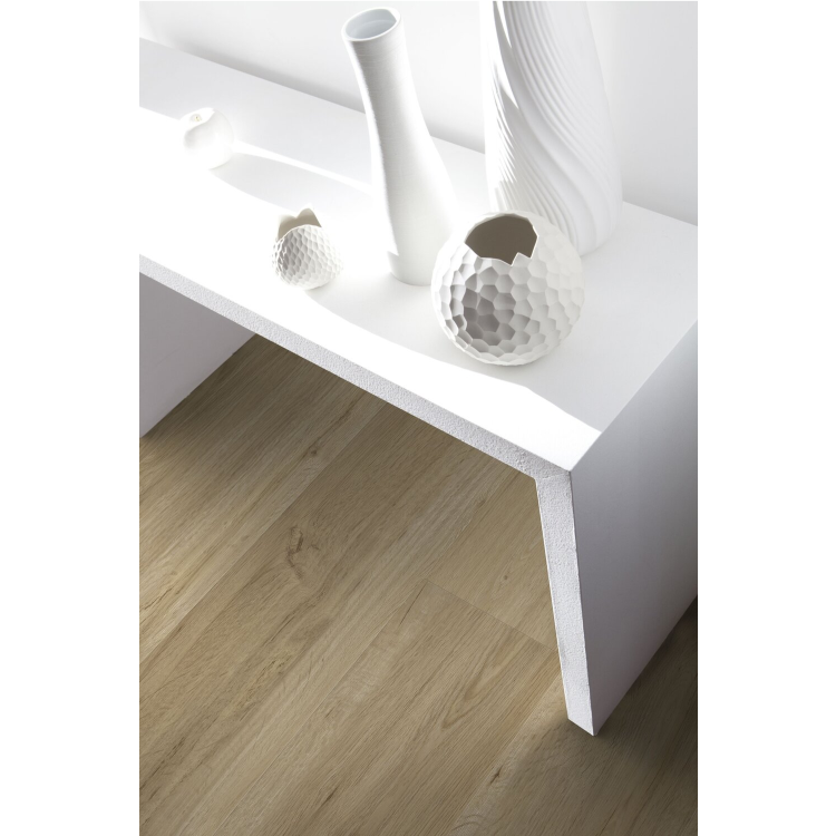 Lame de sol PVC effet bois clipsable columbia taupe Gerflor - 125 cm x 22.9 cm x 0.57 cm