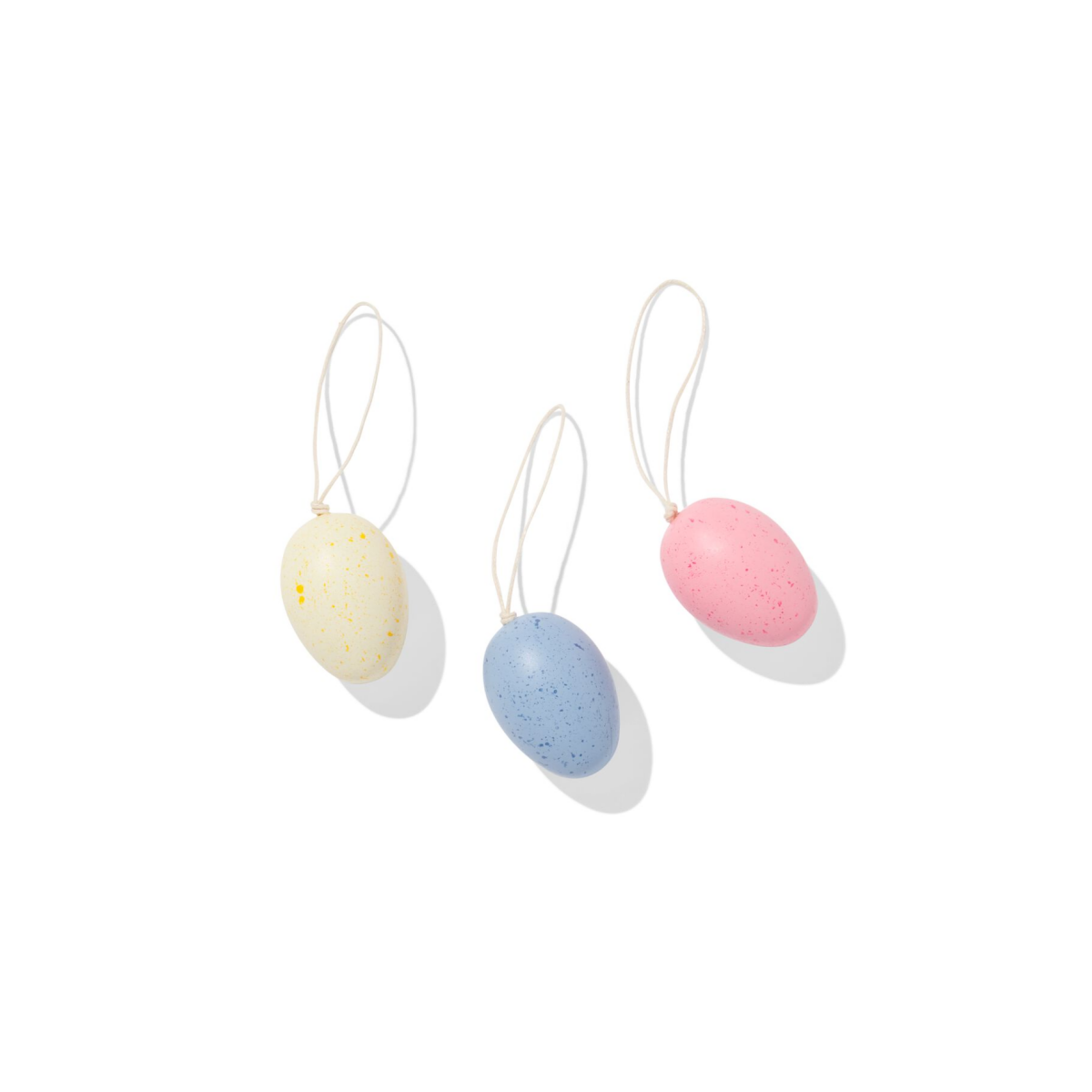 HEMA Paashangers plastic ei - 3 stuks