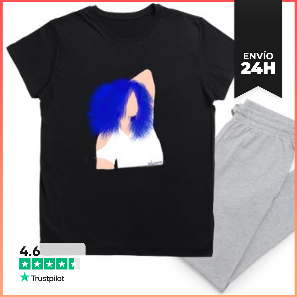 Pijama MujerAzul Bilbao LaTostadora