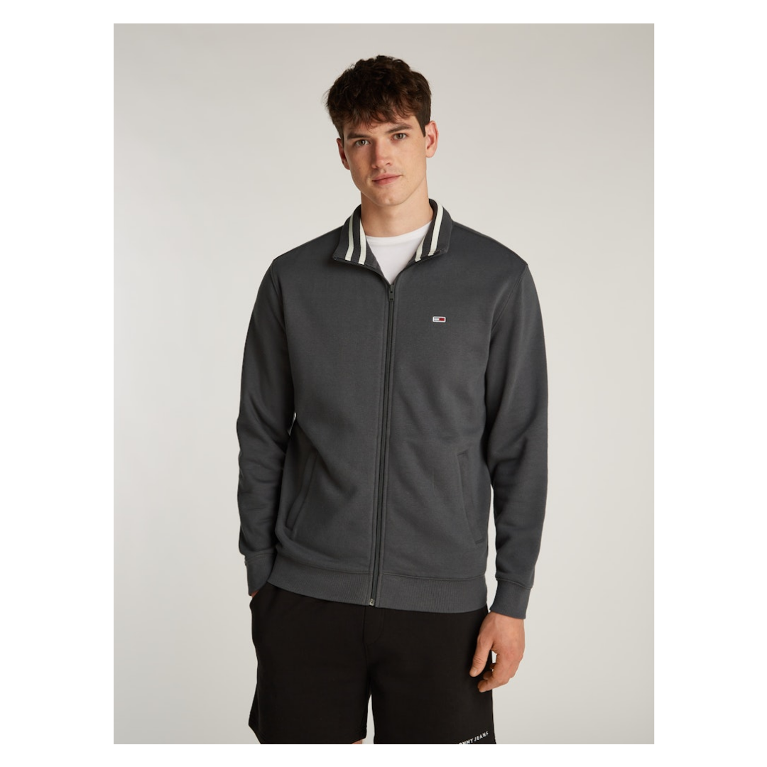 Tommy Jeans - Herren Sweatshirt - Schwarz - Größe: M - bei Tara-M