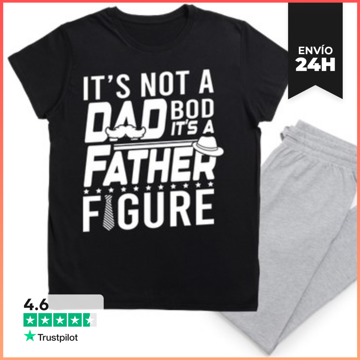 Pijama ITS NOT A DAD BOD ITS A FATHER FIGURE laTostadora