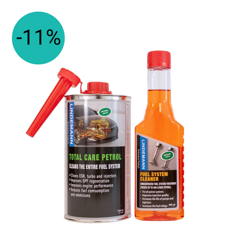 Lindemann Benzine Treatment Premium Bundle / Reinigt Katalysator, Injectoren, EGR & GPF | Dutch Performance Products