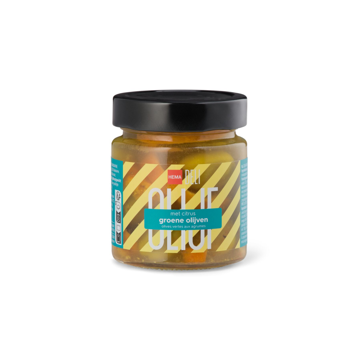 HEMA Groene olijven met citrus 200g