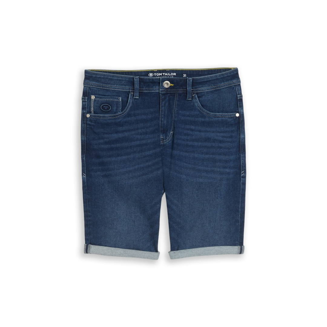 Tom Tailor Shorts Regular Slim Baumwolle Mid Stone Blue Denim