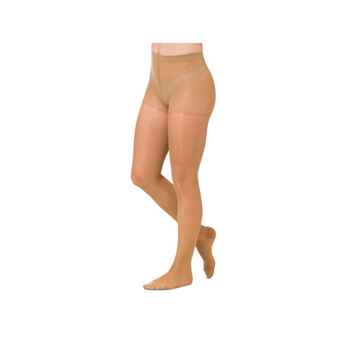 HEMA Light support gloss panty 40 denier beige (beige)