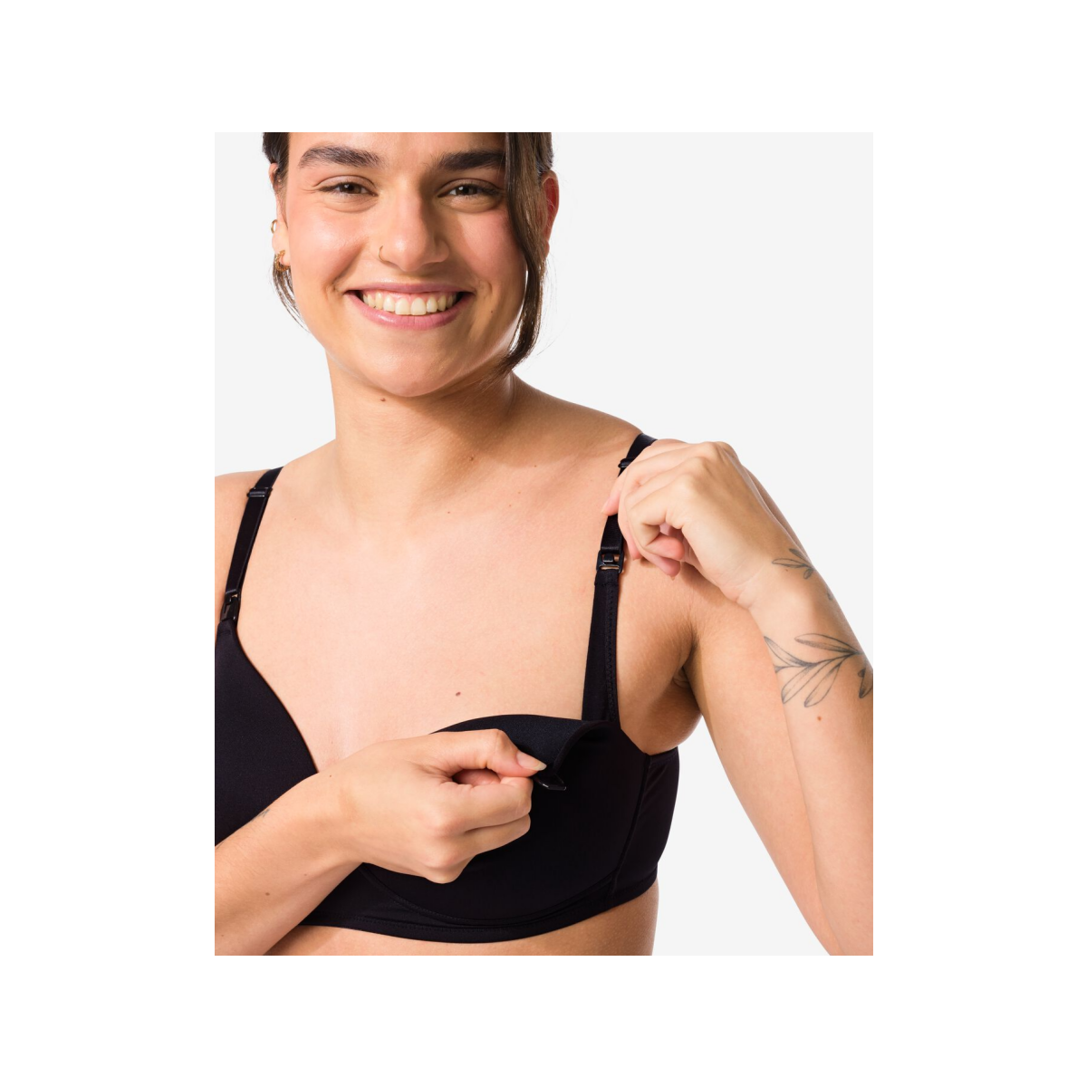 HEMA Voorgevormde voedings bh zonder beugel - 2 stuks multi (multi)