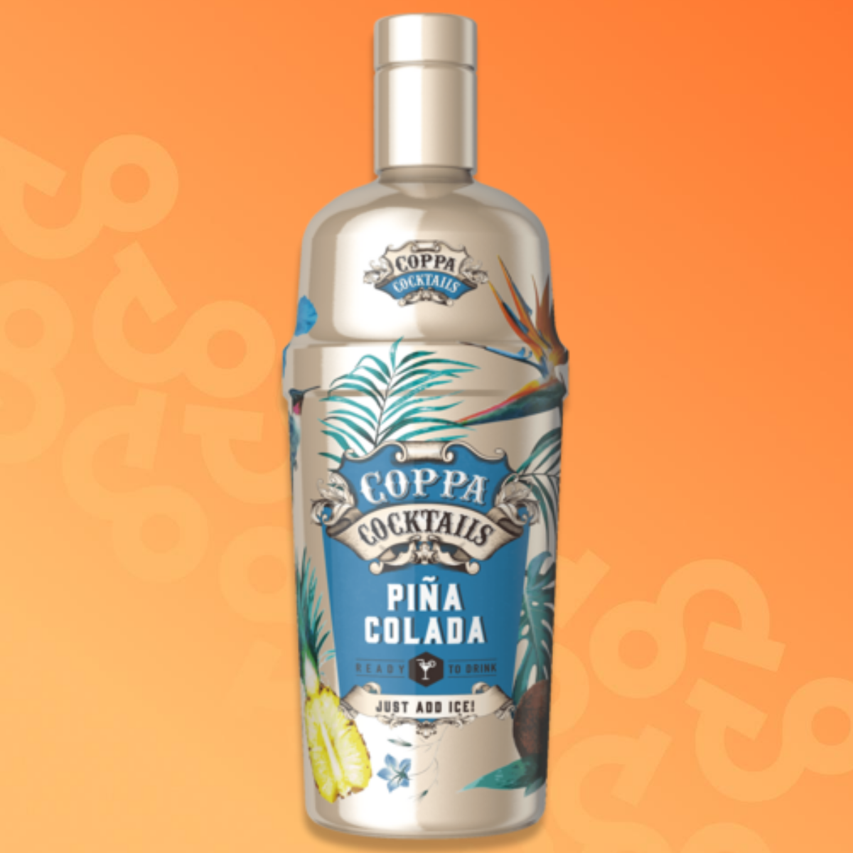 Bottle of Coppa Cocktails Pina Colada 70 cl