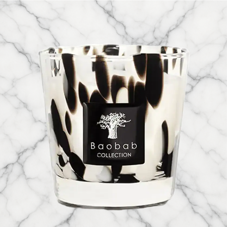BaoBab - Black Pearls - Max 10 - Geurkaars - Officiële Geurkaarsen reseller - Riklis Karto