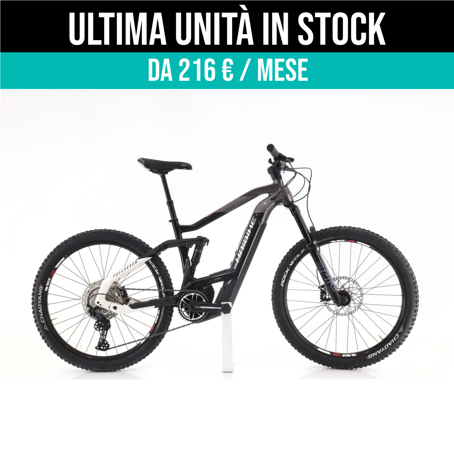 Haibike FullSeven 9 taglia M Semi-nuova