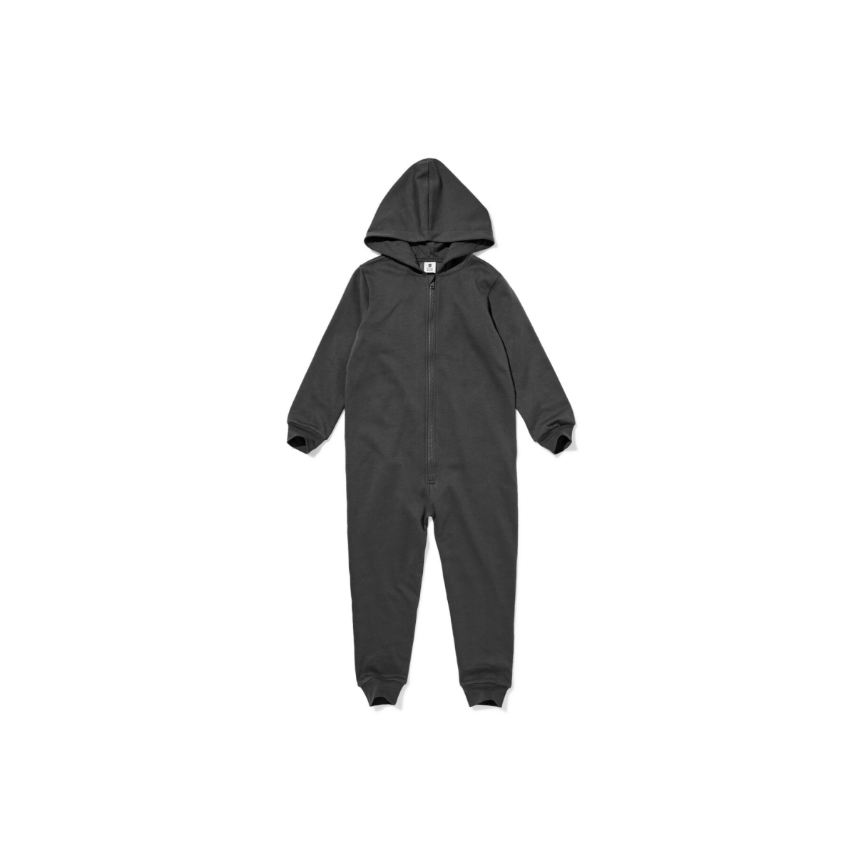 HEMA Kinderonesie sweatstof antraciet (antraciet)