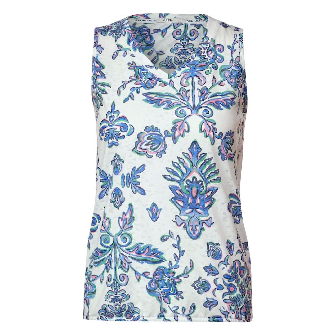 Cecil - Damen Top - Weiß - Größe: S - bei Tara-M