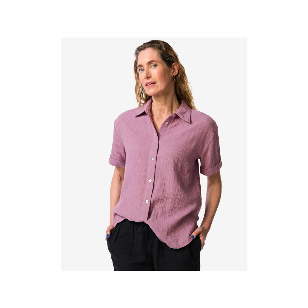 HEMA Damesblouse Kai Mousseline