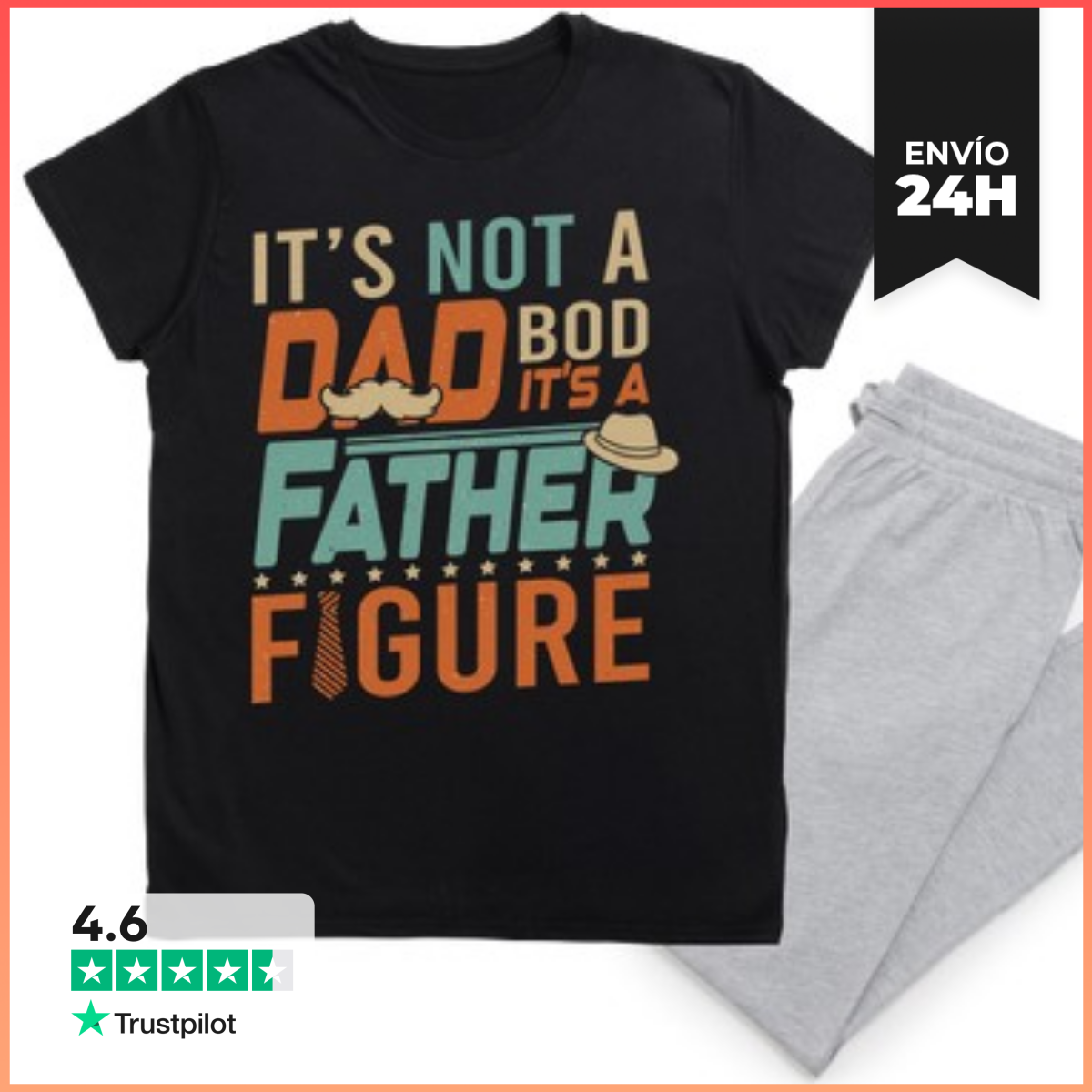 Pijama ITS NOT A DAD BOD ITS A FATHER FIGURE laTostadora