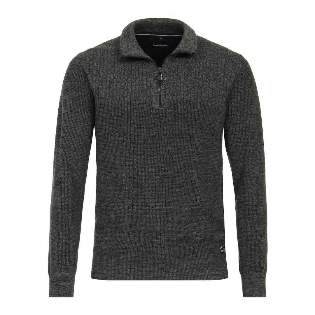 CASAMODA - Herren Pullover - Grün - Größe: M - bei Tara-M