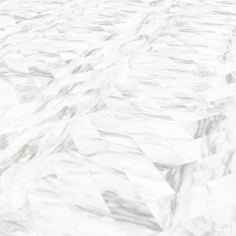 Lame de sol PVC effet marbré prête à poser soleiado (chevron) Gerflor - 61 cm x 11.4 cm x 0.35 cm — vue 3