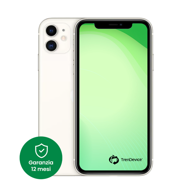 iPhone 11 64 GB Bianco B Ricondizionato