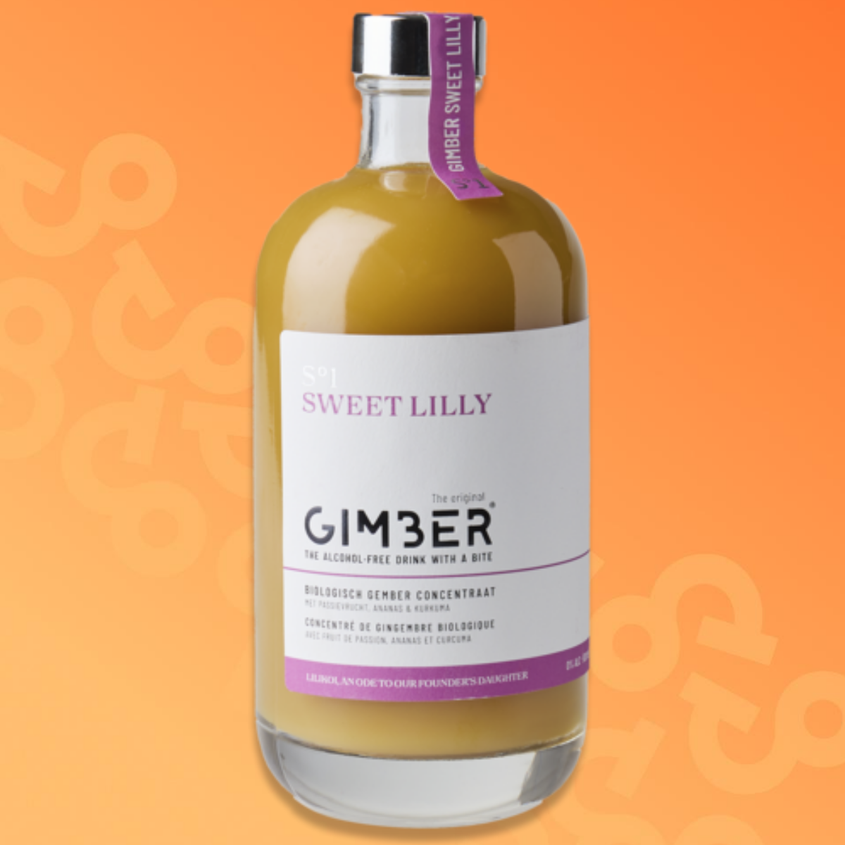 Bottle of Gimber S°1 Sweet Lilly 50 cl