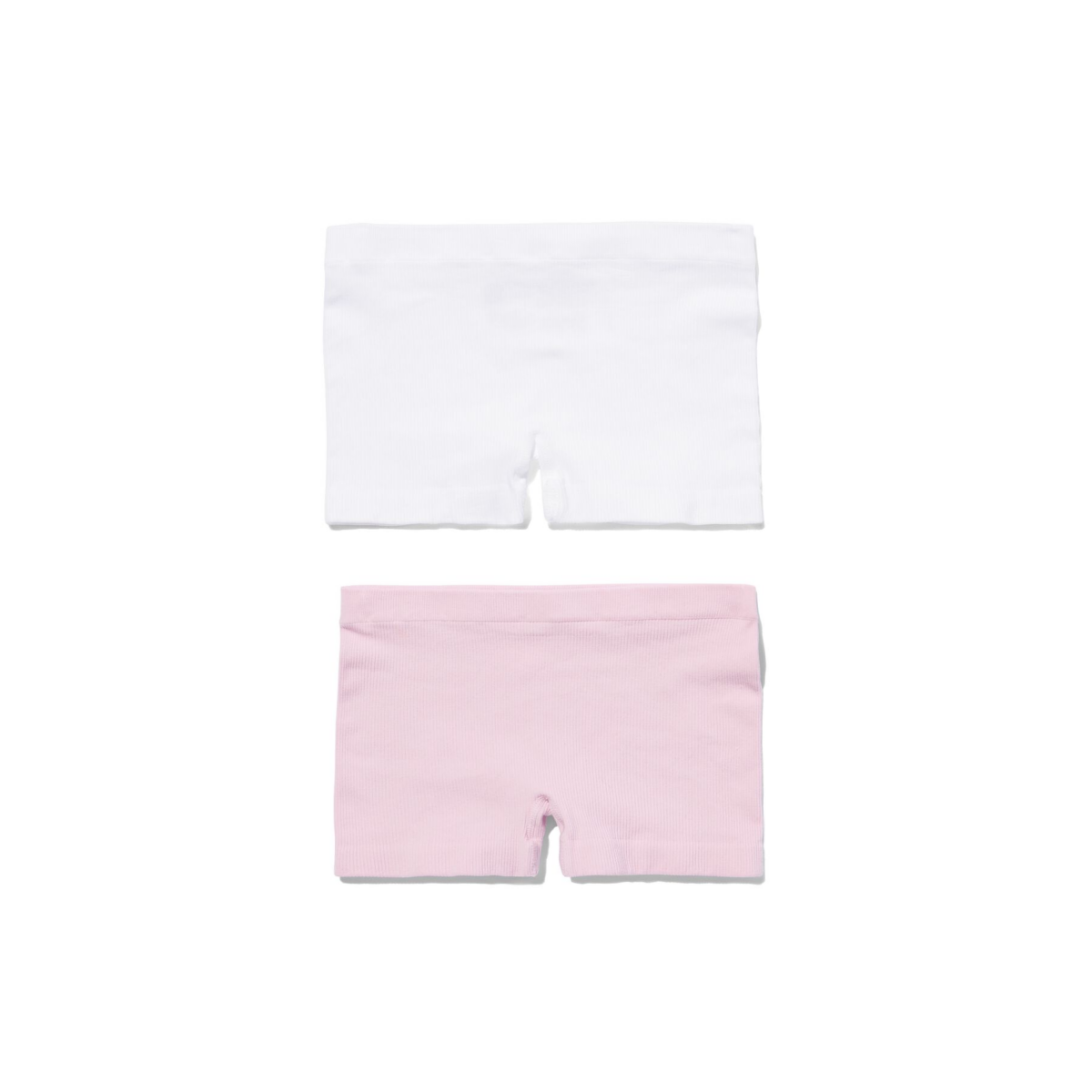 HEMA HEMA Kinderboxers Naadloos Rib - 2 Stuks Lichtpaars (lichtpaars)