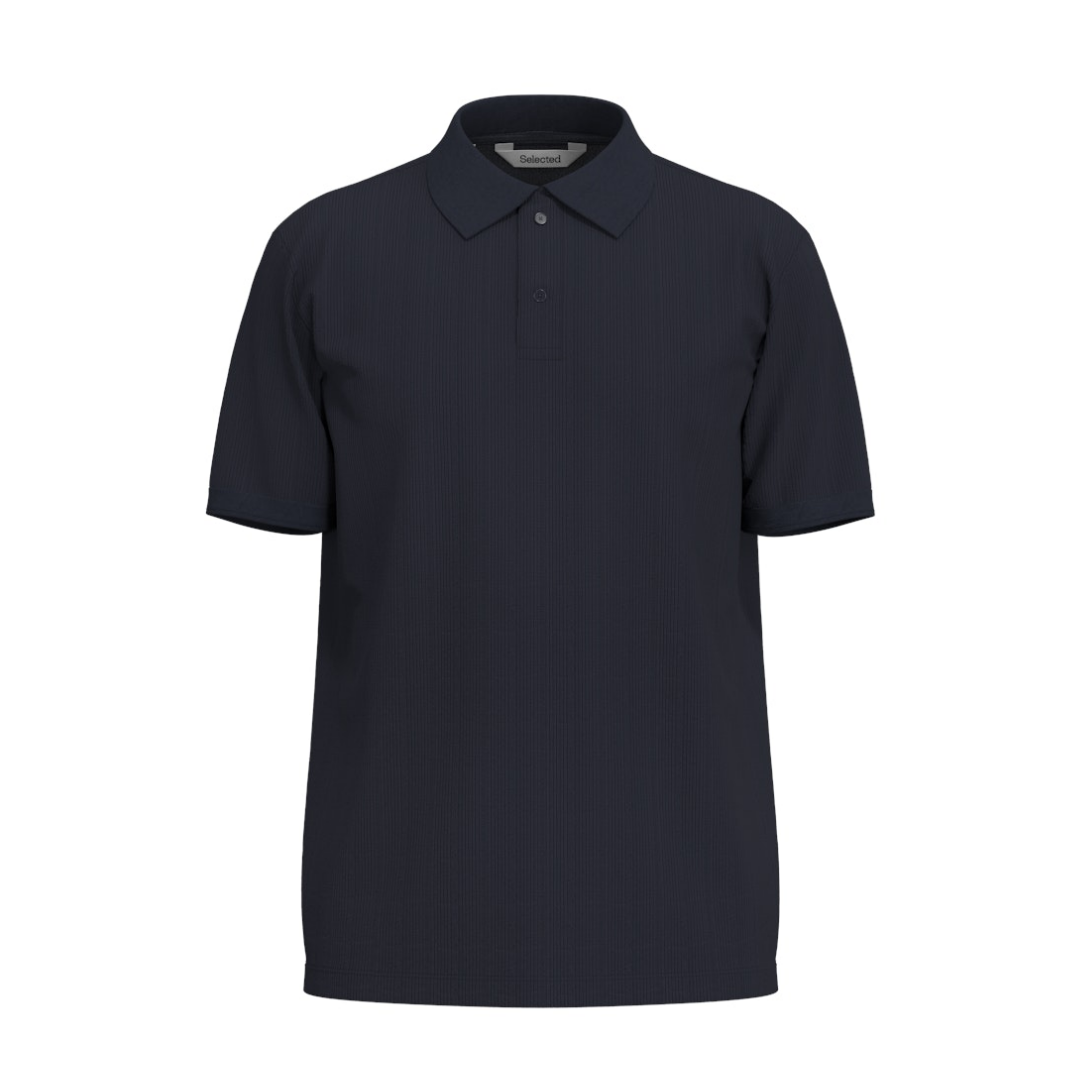Selected - Herren Poloshirt - Blau - Größe: XXL - bei Tara-M