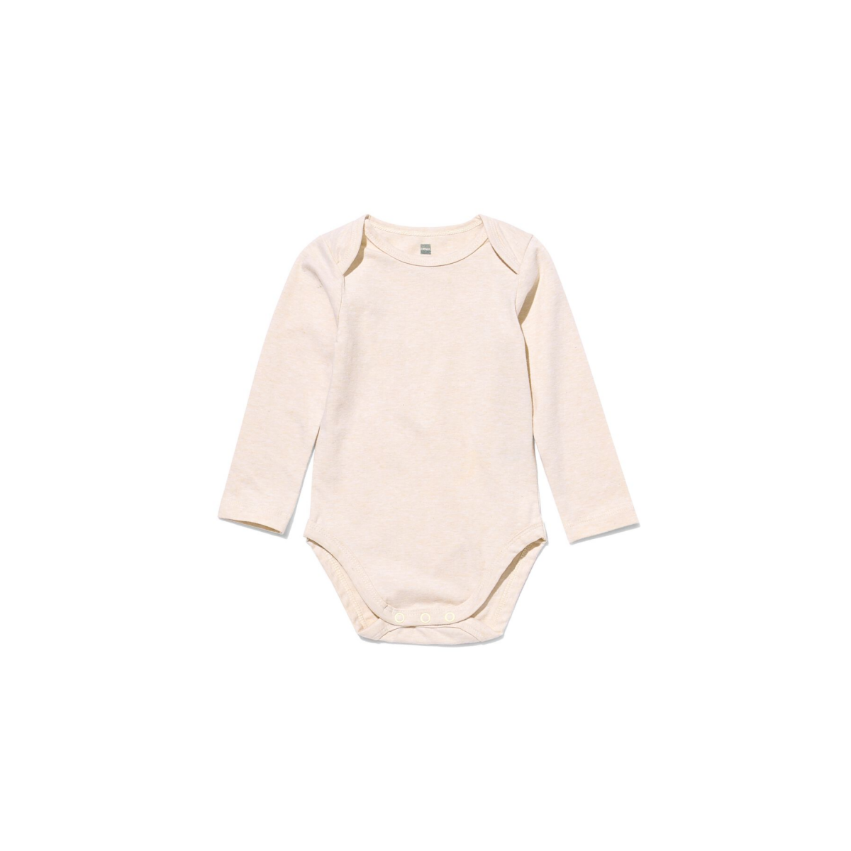 HEMA Baby romper met stretch beige (beige)