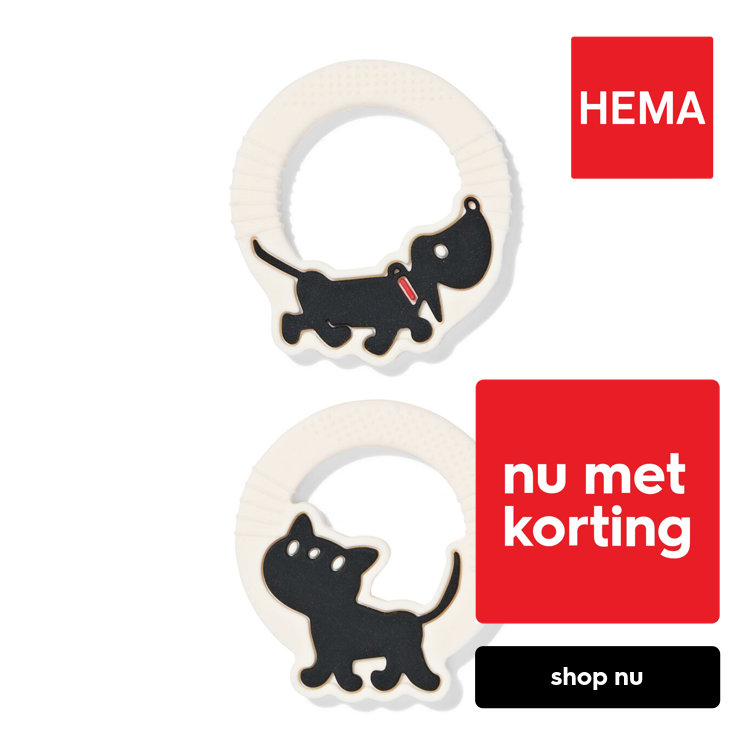 HEMA Bijtring Takkie en Siepie