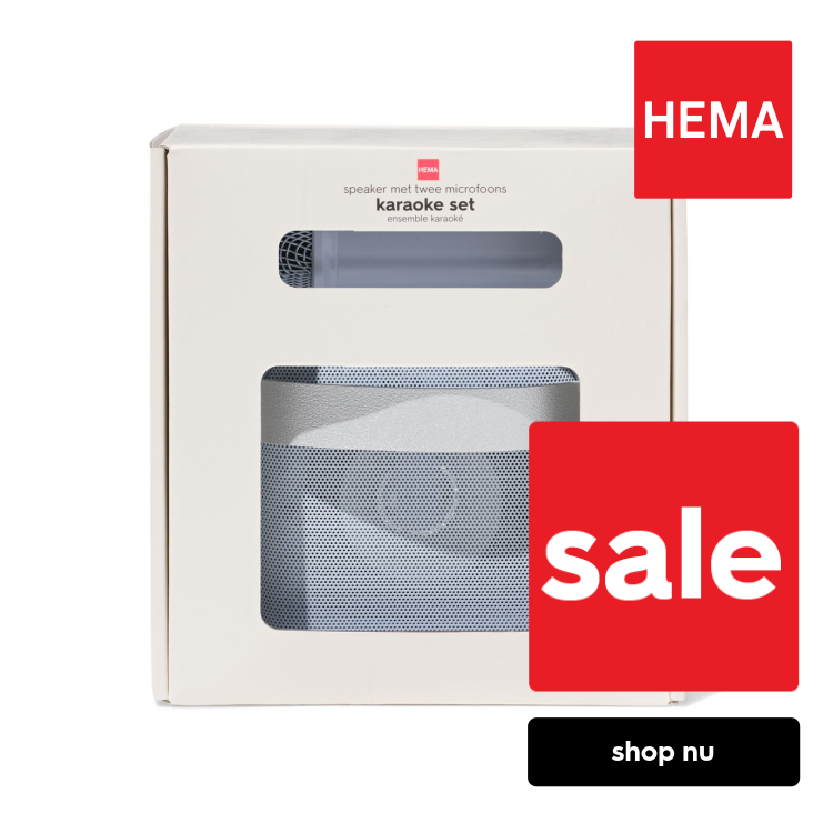 HEMA Karaokeset spel (zilver)