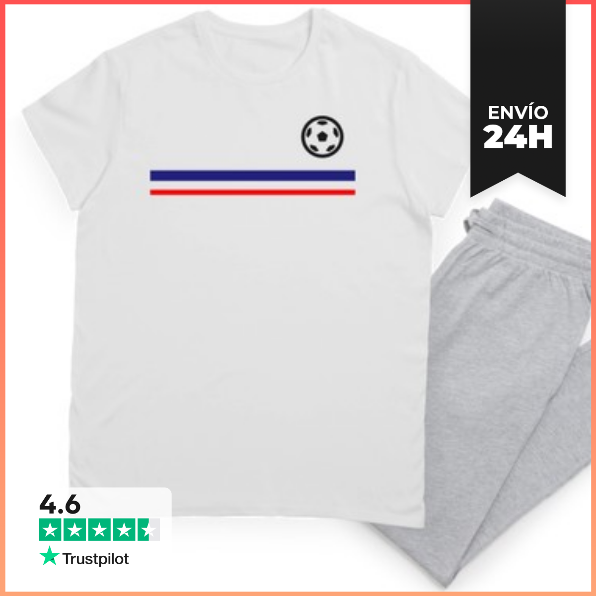 Pijama Francia Fútbol LaTostadora
