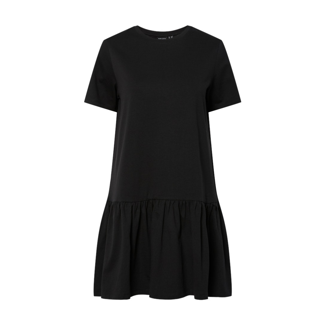 Pieces - Damen Kleid - Schwarz - Größe: M - bei Tara-M