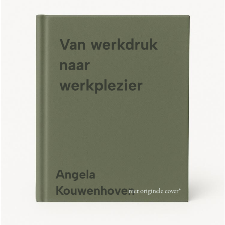 Angela Kouwenhoven Van Werkdruk Naar Werkplezier
