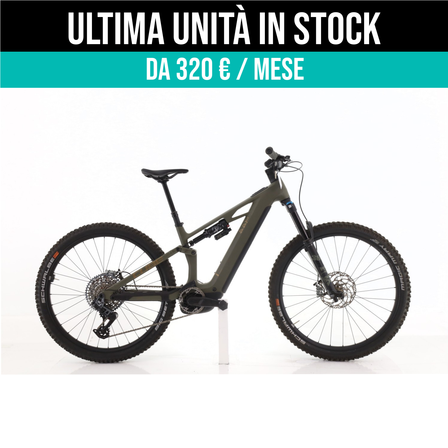 Cube Stereo Hybrid TM GX AXS taglia M Semi-nuova